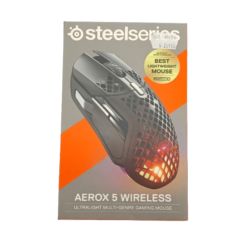 Steelseries Aerox 5 Wireless Mouse In Box