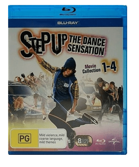 Step Up The Dance Senstion Movie Collection 1-4 Very Good Condition (CP-1350544)
