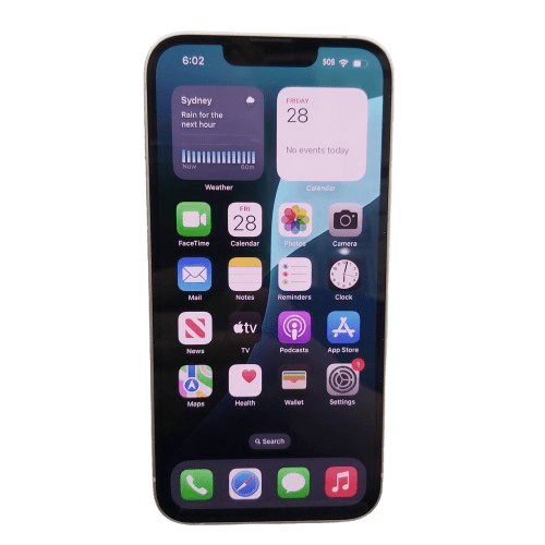Apple iPhone 13 (MLPH3X/A), 128GB, Pink, 79% Battery, Very Good Condition, Small Dent On Rear Top Corner
