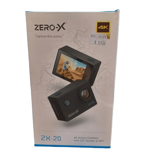 Zero-X ZX-20 4K Action Camera with 2.0″ Screen & Wi-Fi (lel)