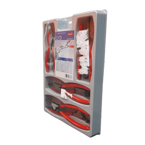 Knipex 8-Piece Circlip Plier Set, 12 in Overall (JN)