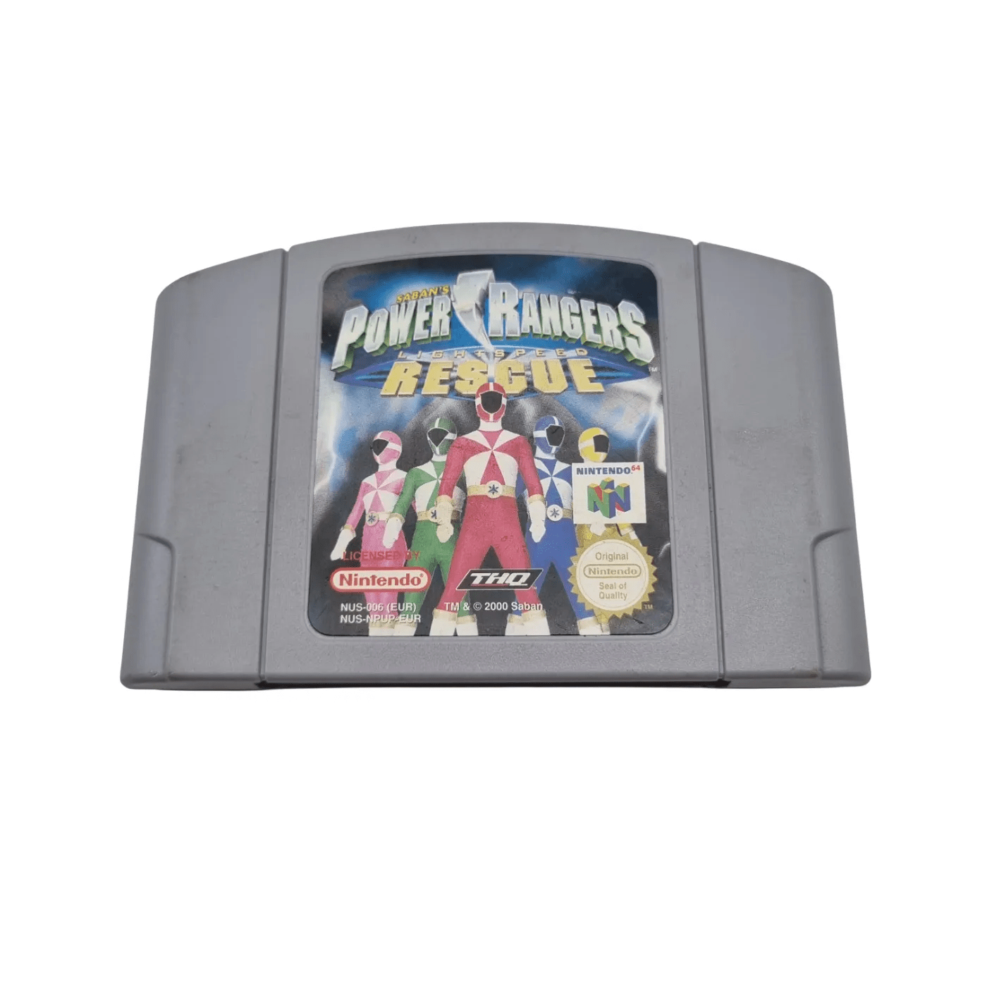 Nintendo 64 Game: Power Rangers Lightspeed Rescue