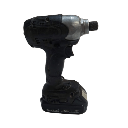 Black Makita Drill + 1.3Ah 18V Battery