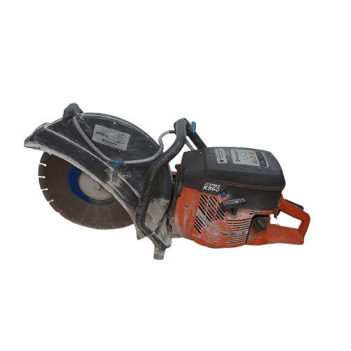 **LOCAL PICK UP ONLY** Husqvarna K960 Power Cutter, Orange, Some Concrete Dust (NA 1344280)