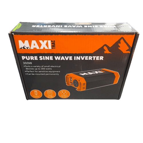 Maxitrac 300W Pure Sine Wave Inverter – MTPSW300 – (LN)
