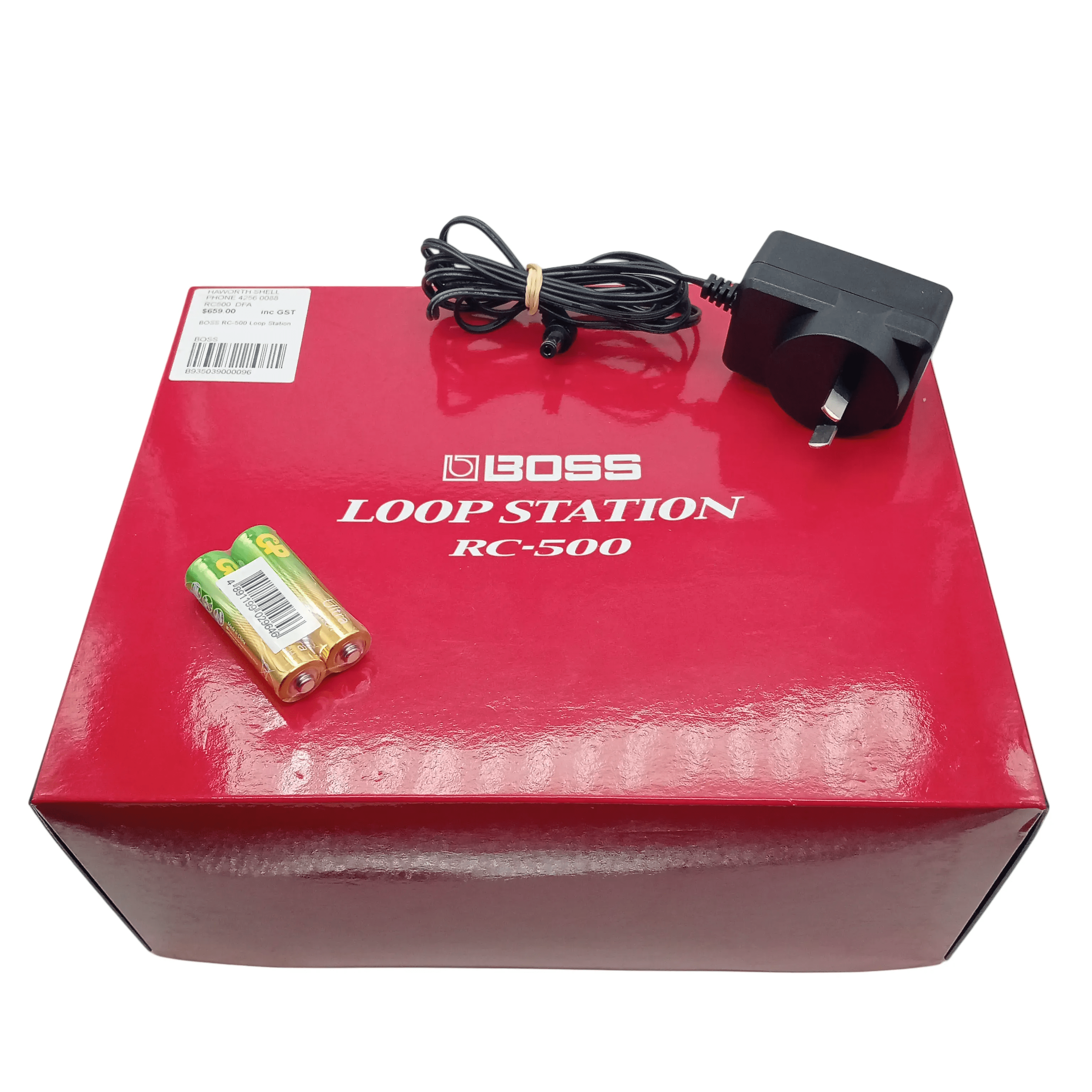 Boss Lop Station RC-500 In Box With Batteries and Power Cord