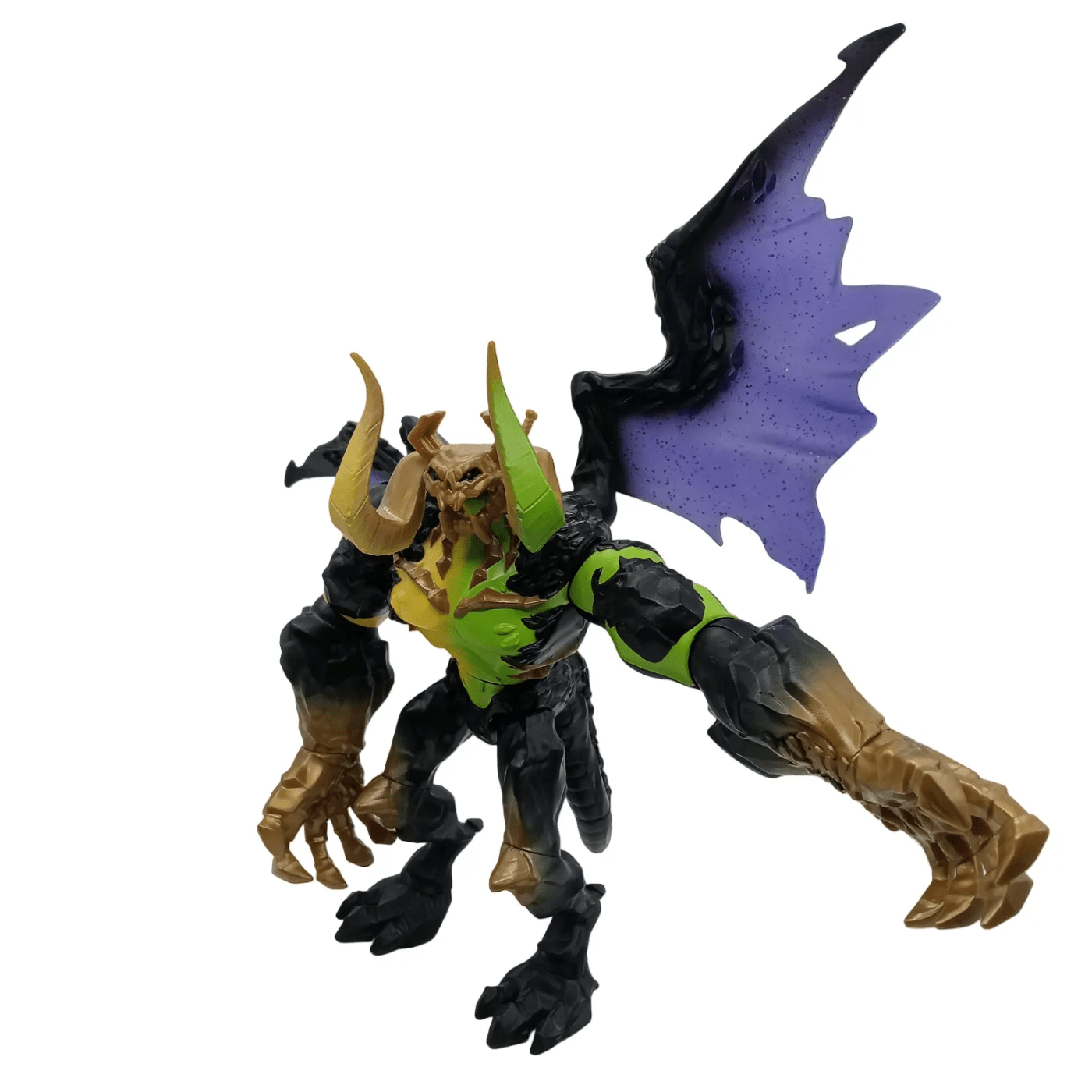 Demon Skeletor Figurine – Black, Purple, Green, Yellow & Gold (WR 1342967)