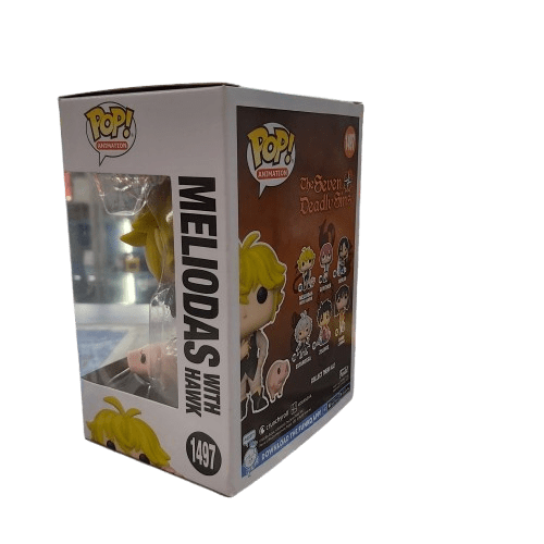 Funko Pop Meliodas With Hawk Number 1497 (CP 1344599)