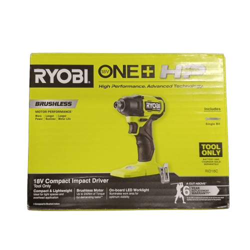 RYOBI IMPACT WRENCH RID18C In Box (LE1343465)