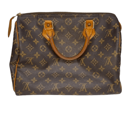 Louis Vuitton Speedy 30 Classic Monogram Bag with Authenticity