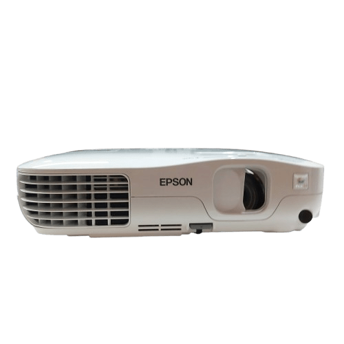 Epson Projector White With Power Cord And Remote – Good Condition