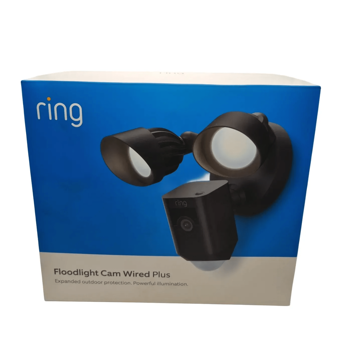 Ring 5AT3T2 Floodlight Cam Wired Plus Outdoor Camera In Box (WR 1350447)