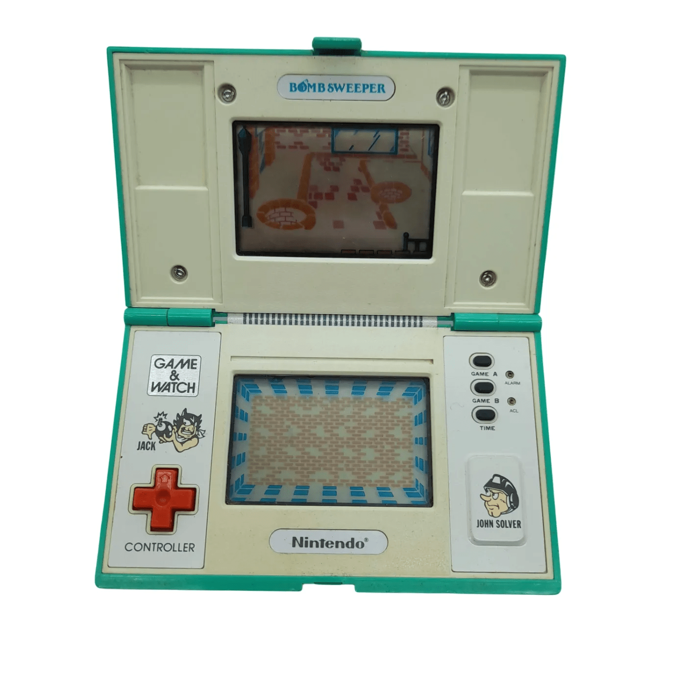 Nintendo Game & Watch Bomb Sweeper BD-62 Multi Screen Vintage Handheld Game +Batteries (WL 1350011)