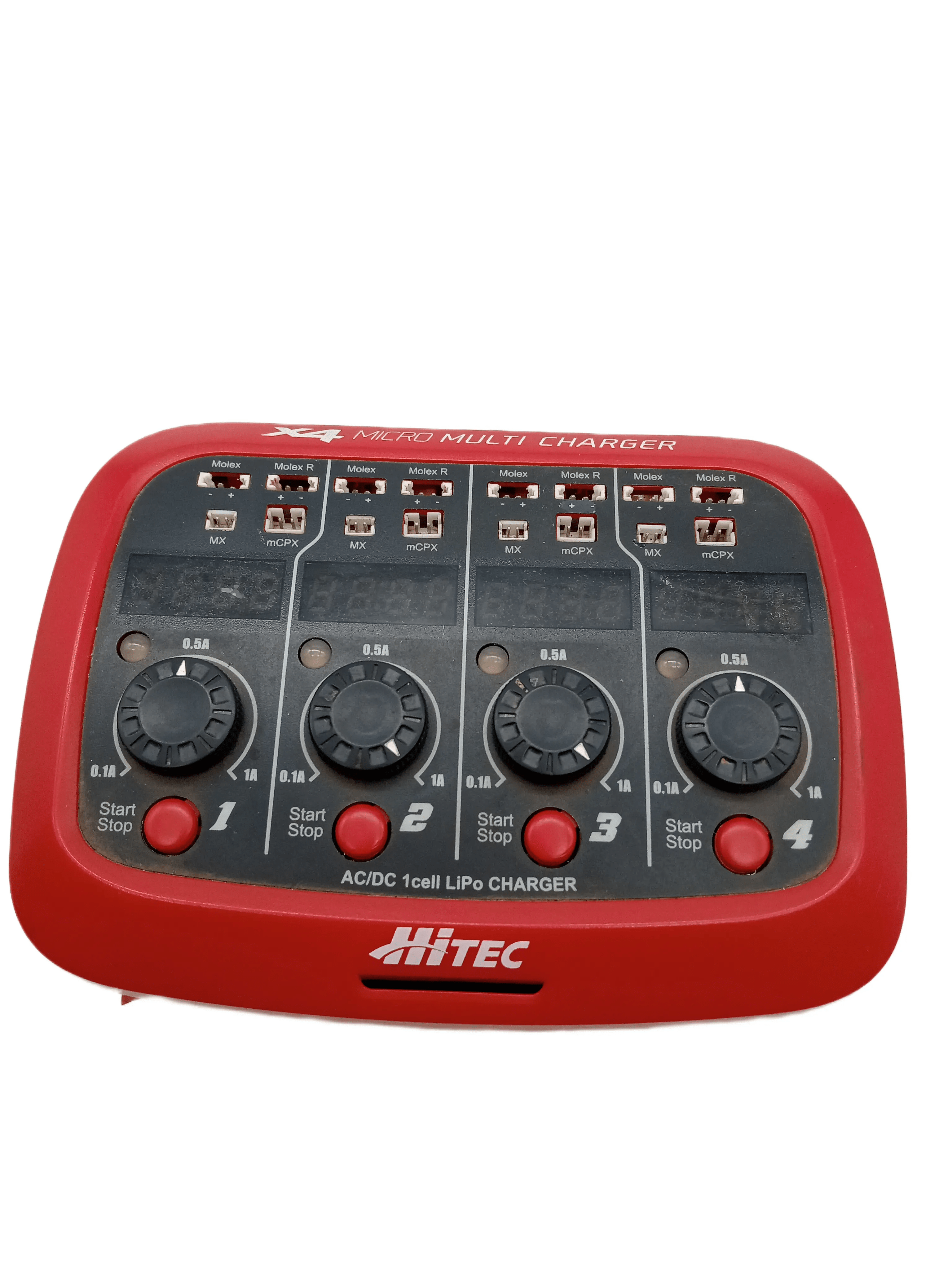 Hitec x4 Micro Multi LED Display Battery Charger