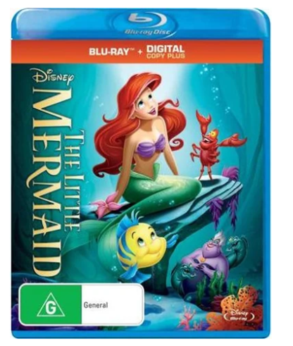 The Little Mermaid Blu Ray – Very Good Condition