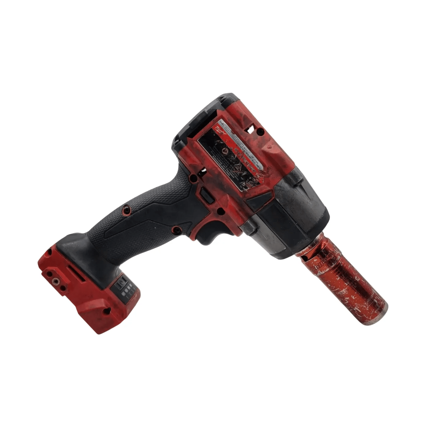 Milwaukee M18 FMTIW2F12 Impact Wrench – Red/Black + Socket