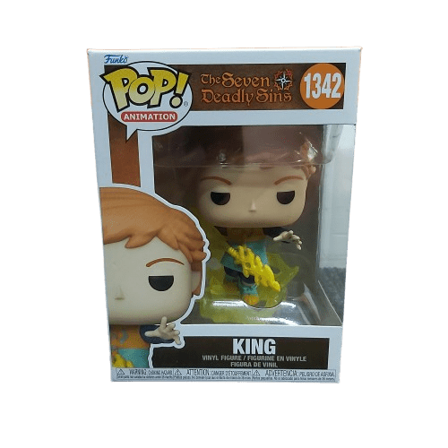 Funko Pop King The Seven Deadly Sins Number 1342 Good Condition (CP1344592)