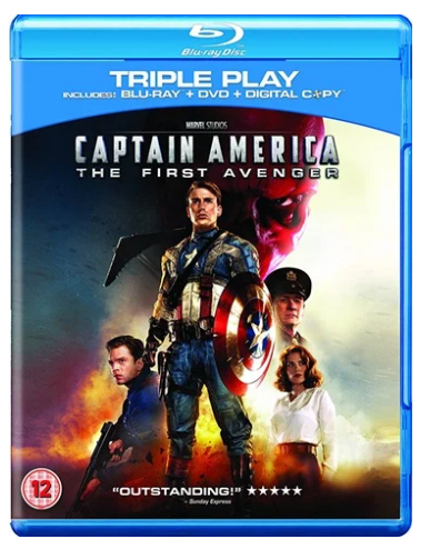 Captain America Blu Ray Good Condition