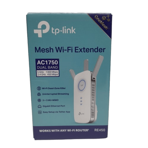TP-Link AC1750 WiFi Range Extender Like New (JN)