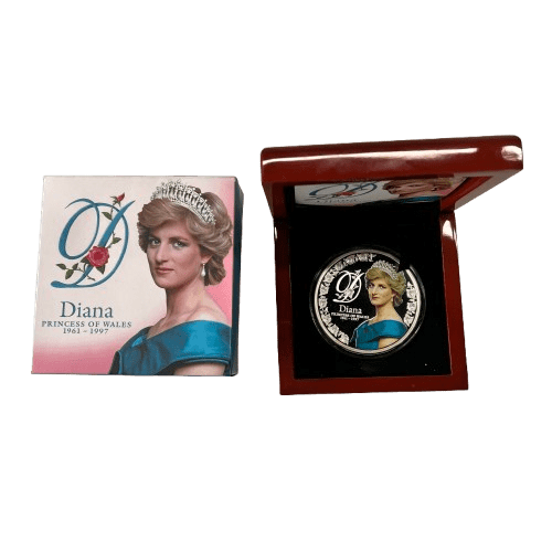 Princess  Diana 2017 Commemoraative 5oz Silver Proof Coin