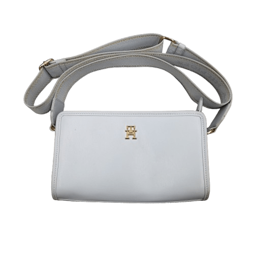 TOMMY HILFIGER Monotype Tonal Logo Small Crossover Bag  – (LN)