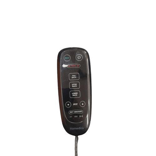 **LOCAL PICK UP ONLY** Homedics Shiatsu Massage Cushion, Grey/Black, Good Condition, With Attached Remote + Power Cord (NA 1355050)