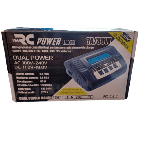 Im Rc 80W Ac 7Amp Balance Charger – Lipo – Life – Nicd – Nimh – Pb – Im011