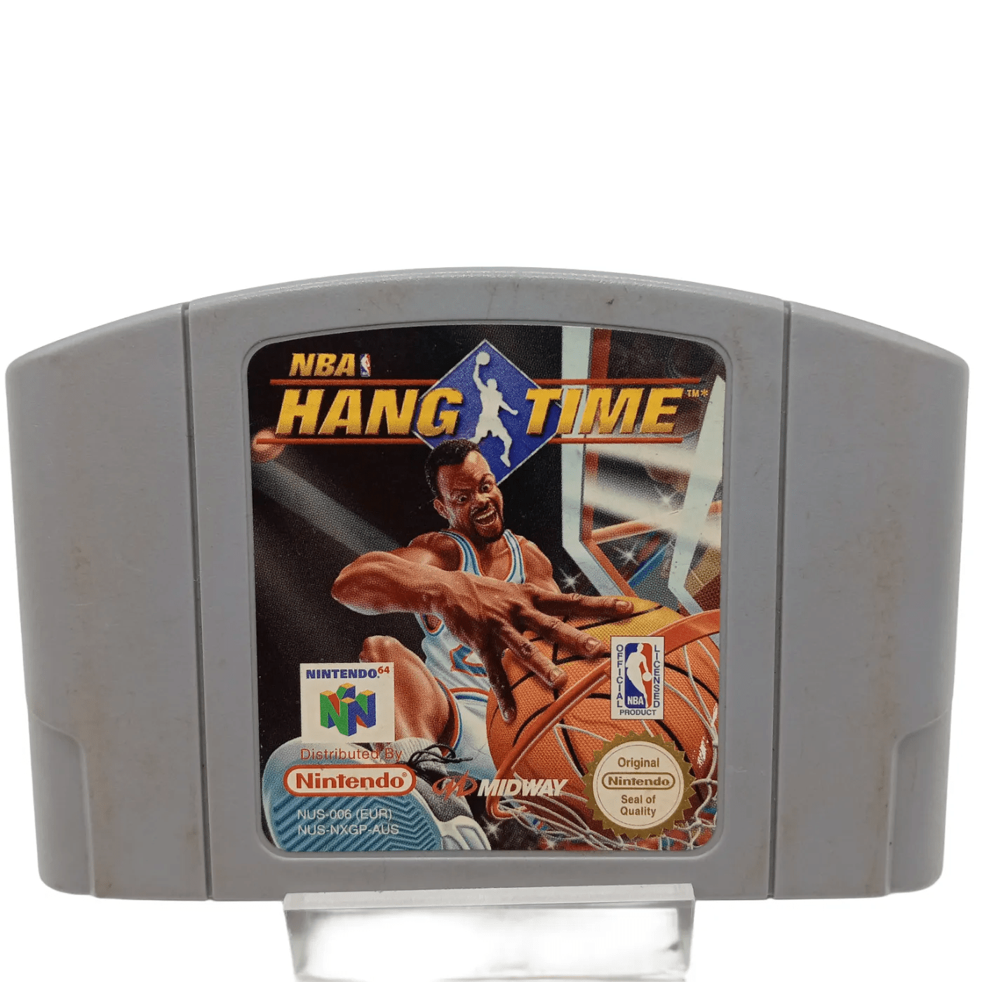 NBA Hang Time – Nintendo 64 Game (Grey Cartridge)  (WR 1349936)