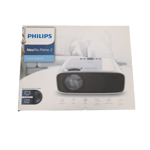 Philips NeoPix Prime 2, True HD projector with Apps and built-in Media Player IN The Box (JN)