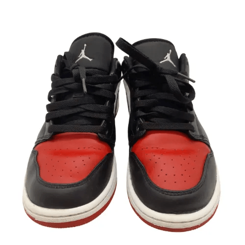 Air Jordan 1 Low “Bred Toe” Sneakers – US Men’s Size 9