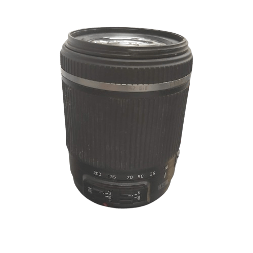 Tamron B018 Lens Di II VC, 18-200mm, F/3.5-6.3, With Lens Hood, No Lens Caps