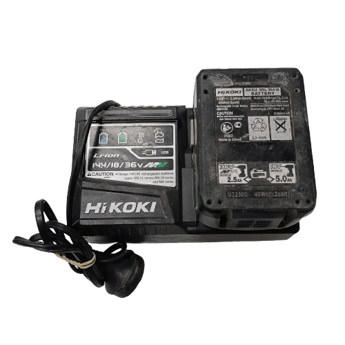 Hikoki BSL 36A18 Battery Charger and Battery [NA] – Cashsavvy