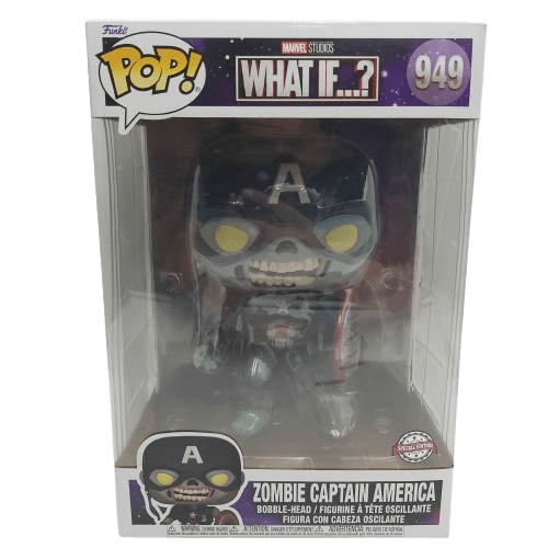 What If – Zombie Captain America 25cm(10″) Pop! Vinyl Figure #949