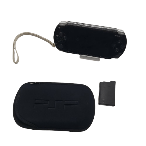 **SOLD AS-IS** SONY Playstation Portable PSP-1002, Working Condition, With Soft Pouch + Battery – Needs Battery Replaced **SOLD AS-IS** (NA 1354587)