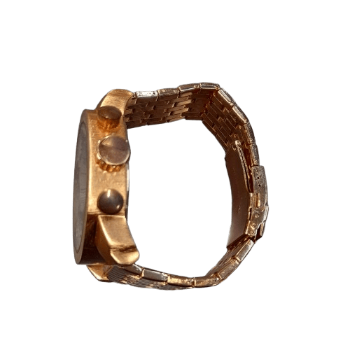 Telenda Watch Gold Round Face