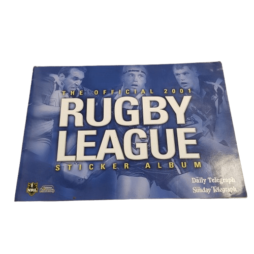 NRL Cards 2001 – The Official Rugby League Album (MR)