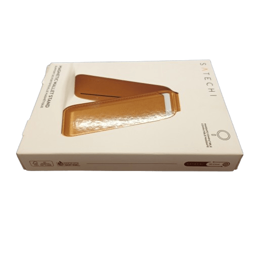 Satechi Magnetic iPhone Wallet Stand (Brown) New In Box