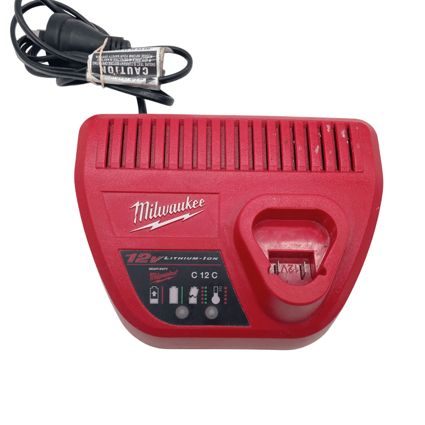 Milwaukee M12 C12 C REDLITHIUM  Battery Charger – Red   (WR 1350047)