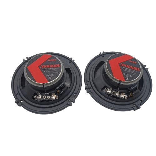 Set Of 2 KSC650/47KSC6504 100W 4Ohm Elite Coaxial Speakers 6.5in With Planet Audio AC1600.4 4Ch Mosfet Power Amplifier, With Grills No Other Accessories (LE 1356685)