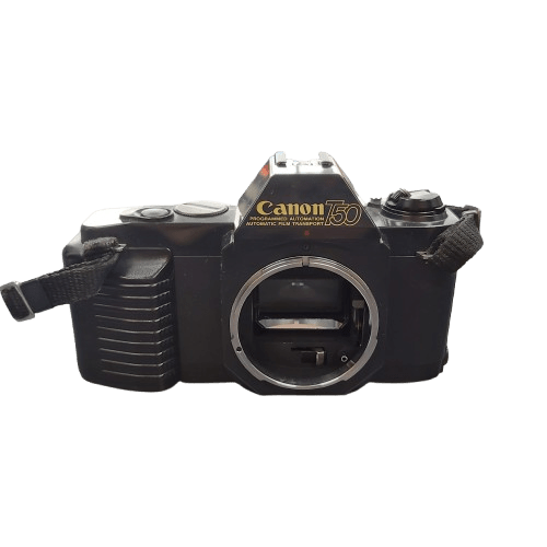 Canon T50 Film Camera With Carry Bag, Lens And Accessories.