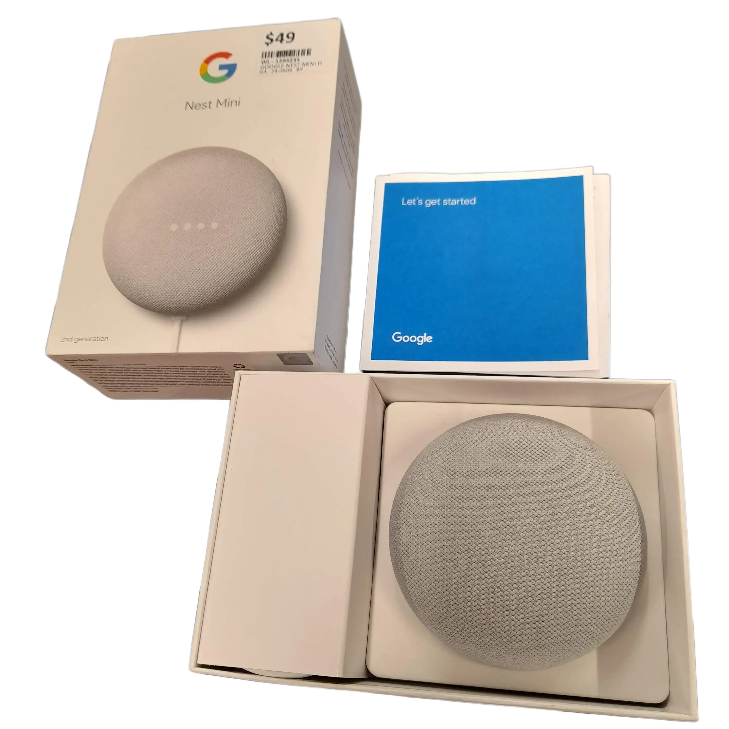Google Nest Mini 2nd Generation In Box