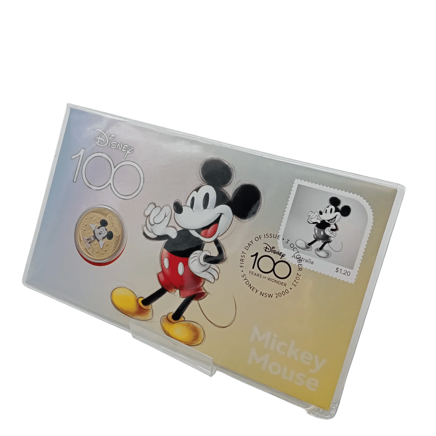 Australia Post Coin & Stamp: Disney 100 – Mickey Mouse (WR 1355911)