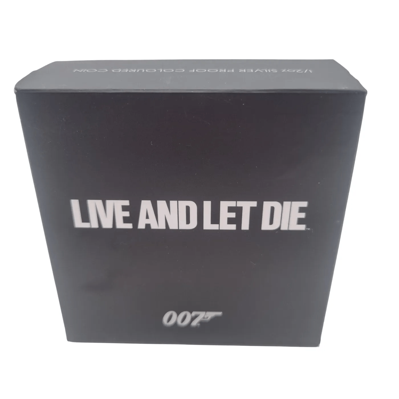 Live and Let Die 1/2 oz Silver Proof Coloured Coin – Perth Mint Australia – Official James Bond 007 Collector’s Edition