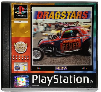 Dragstars PS1 Game – Very Good With Manual