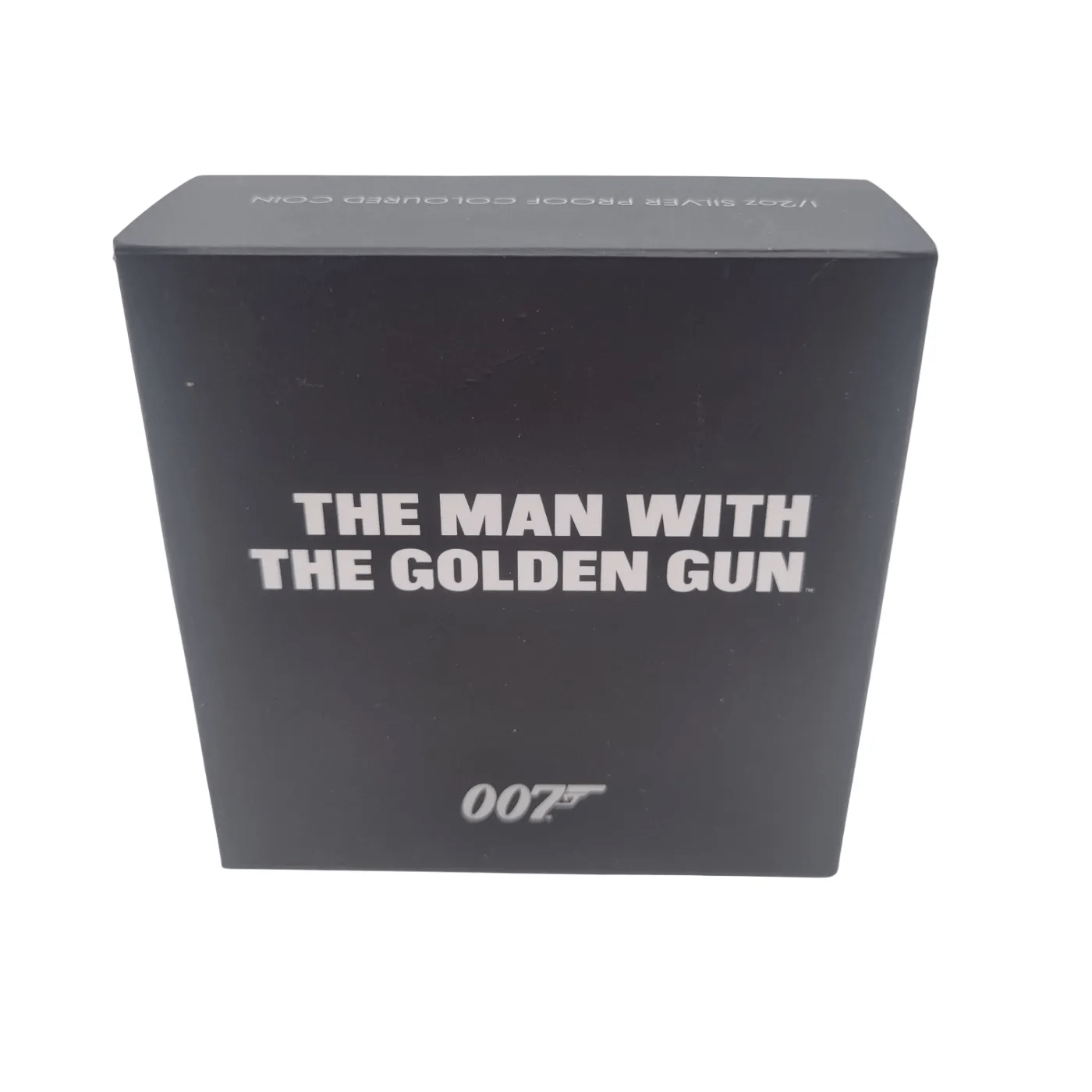The Man with the Golden Gun 1/2 oz Silver Proof Coloured Coin – Perth Mint Australia – James Bond 007 Collector’s Item