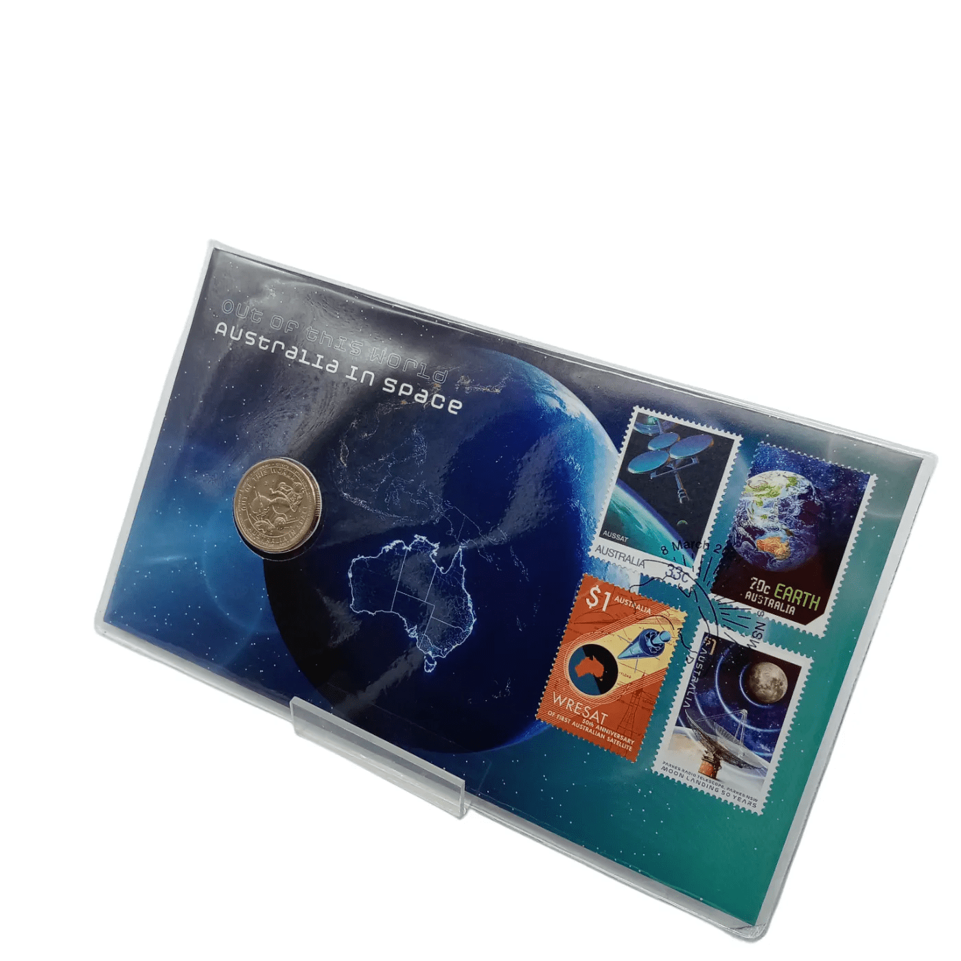 Australia Post Coin & Stamp: Out Of This World – Australia In Space (WR 1355909)