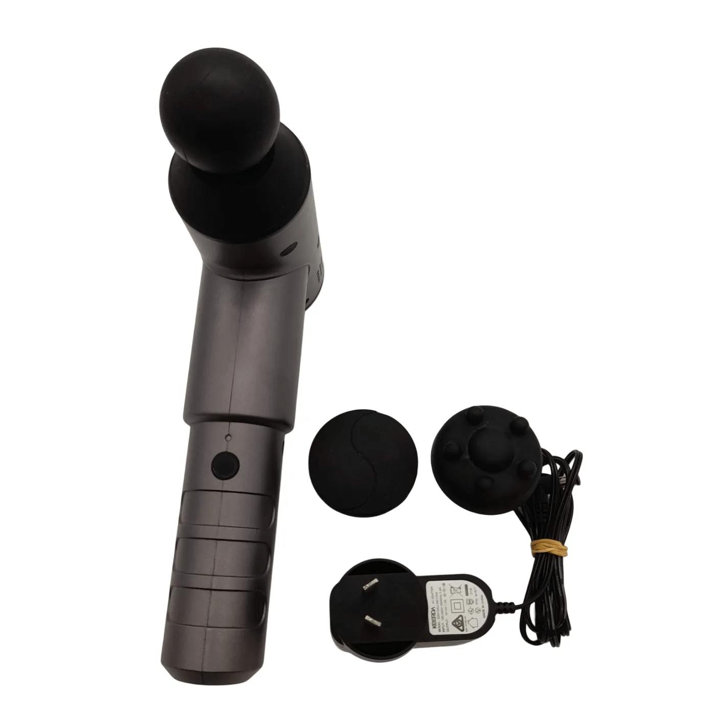 Celsius Massage Gun Percussion Gun Grey/Black + Charger + Attachments (WR 1353290)