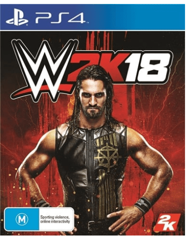 WWE 2K18 Playstation 4 Game – Very Good With Manual