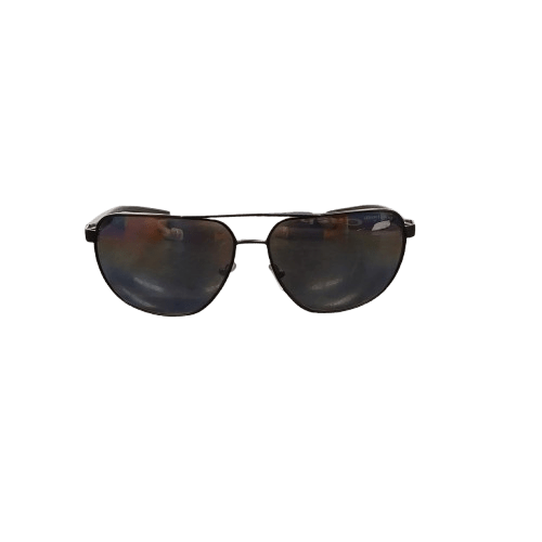 Sunglasses Men’s Armani Exchange AX2047S Matte Grey with Silver Lenses Polarized, Light Wear, No Case