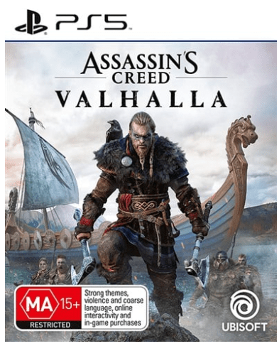 Assassins Creed Valhalla PS5 Game Good With Manual